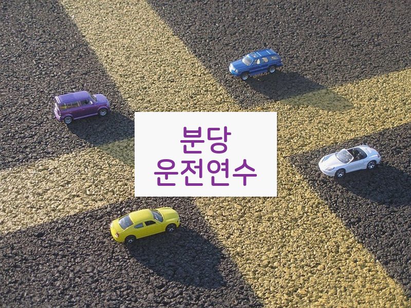 분당운전연수 후기