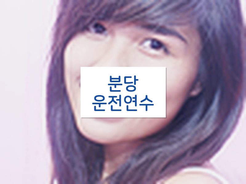 분당운전연수 후기