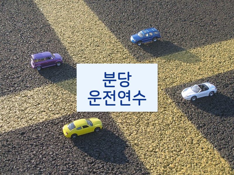 분당운전연수 후기