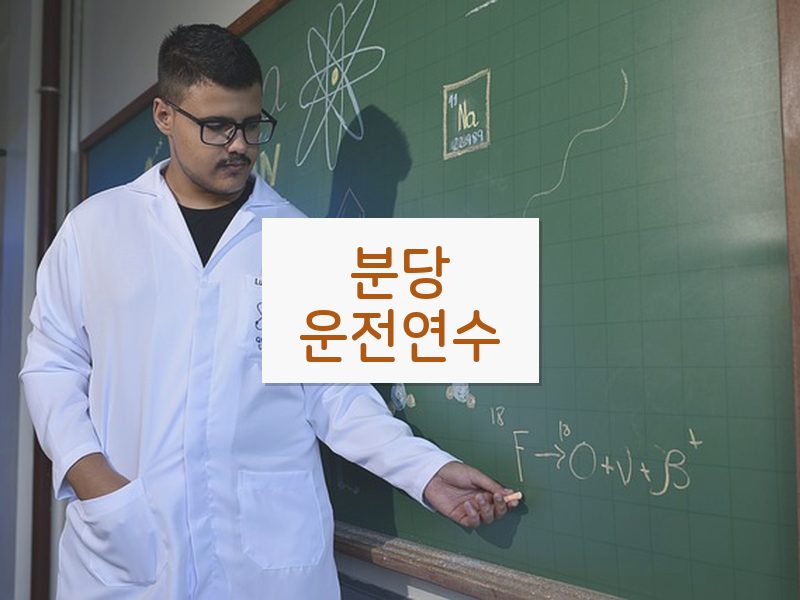 분당운전연수 후기