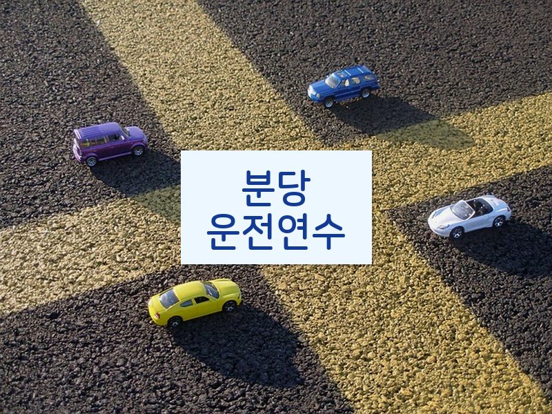 분당운전연수 후기