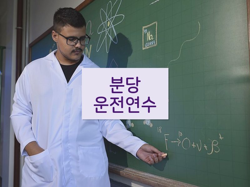 분당운전연수 후기