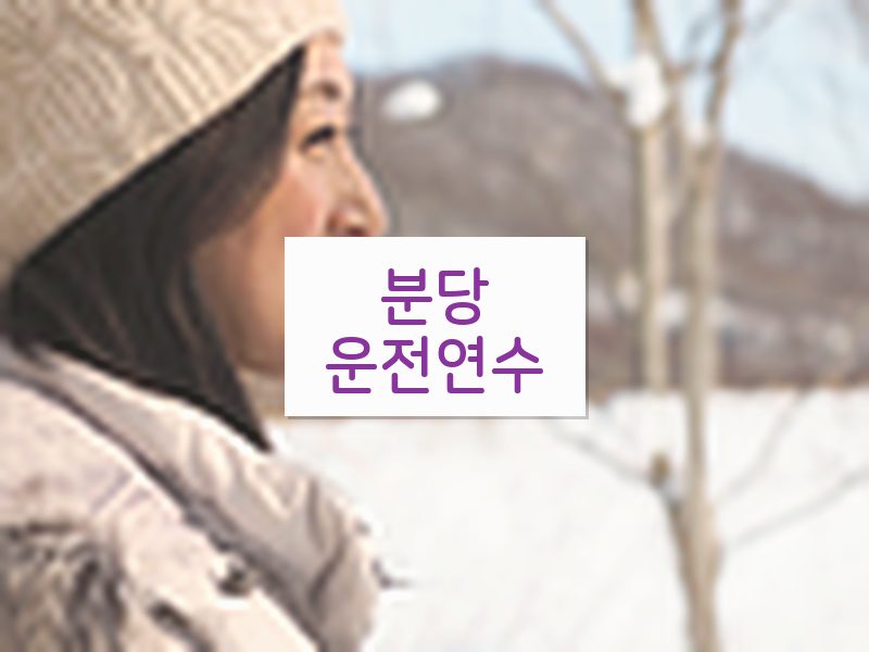분당운전연수 후기