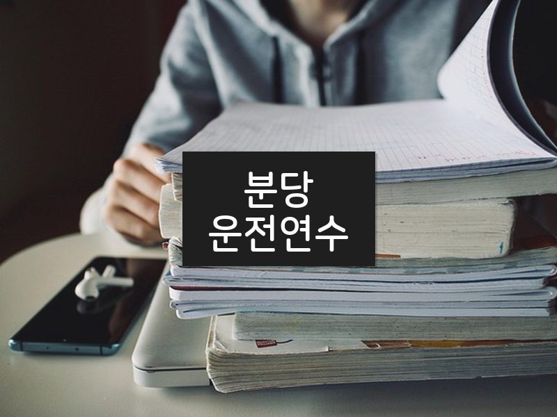 분당운전연수 후기