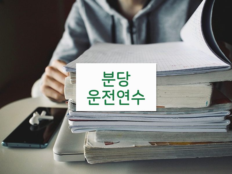 분당운전연수 후기