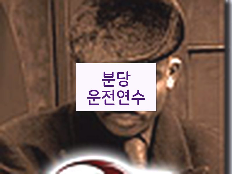 분당운전연수 후기